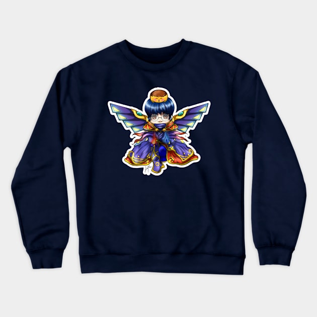 GMJinn Archmage Glasses Crewneck Sweatshirt by LinYue